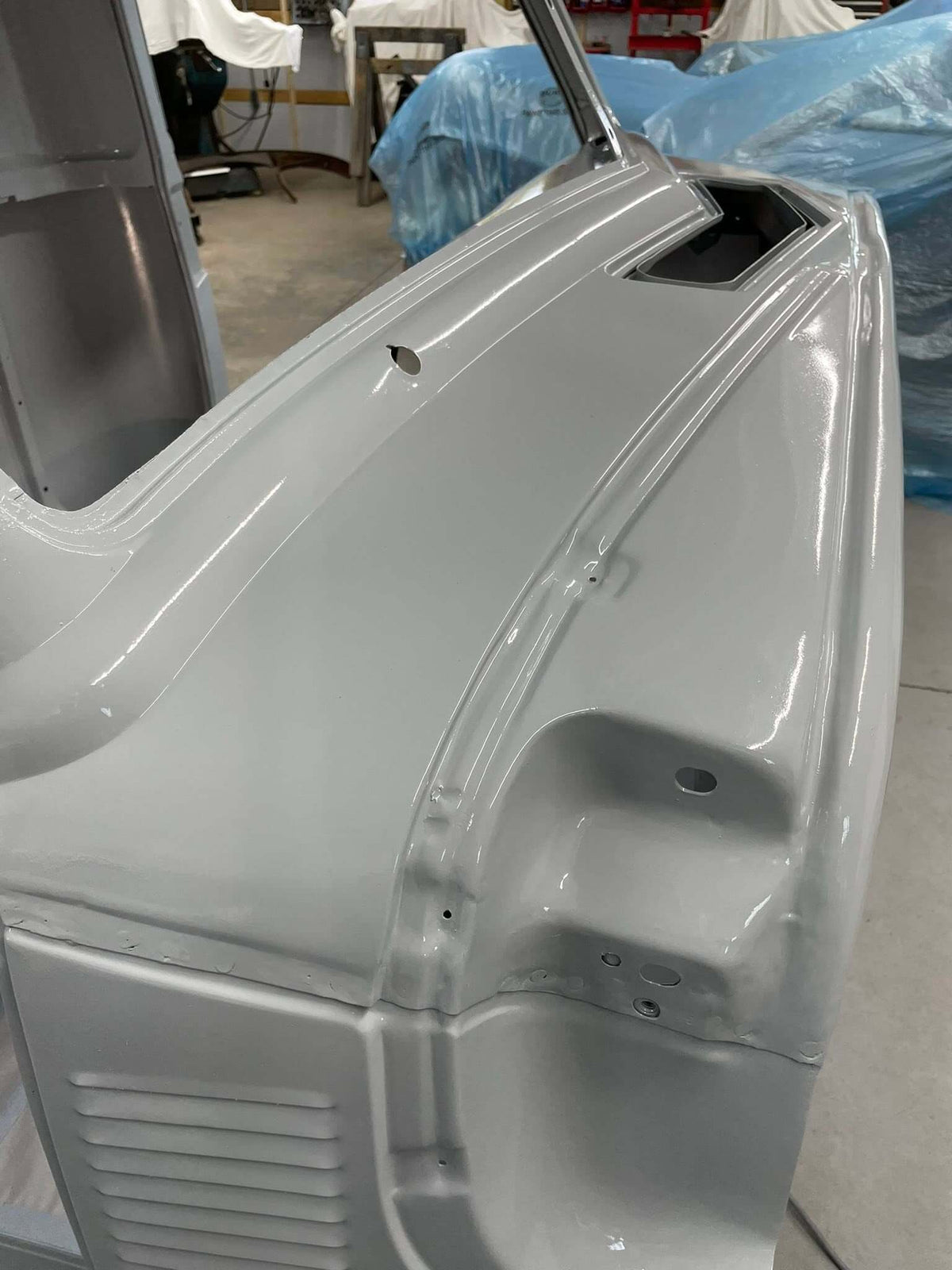 Tamco Paint HP661 Grey DTA Epoxy on Chevrolet Pick Up