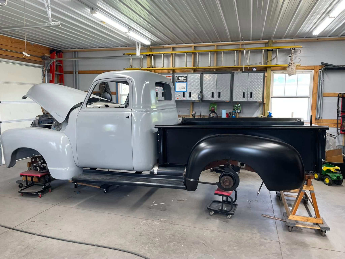 Tamco Paint HP661 Grey DTA Epoxy on Chevrolet Pick Up