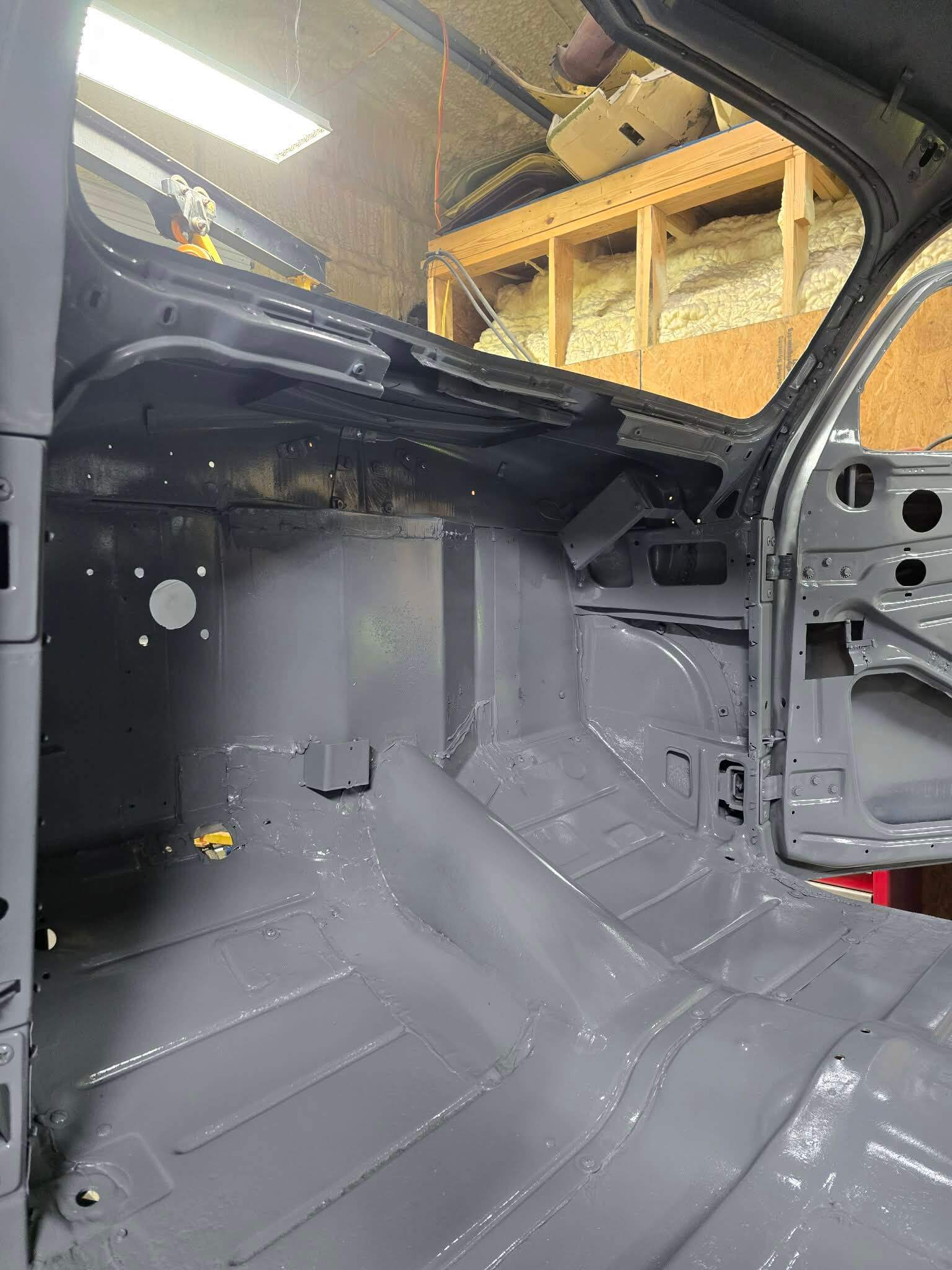 Tamco Paint HP661 Grey DTA Epoxy Kit in 1940 Plymouth Coupe