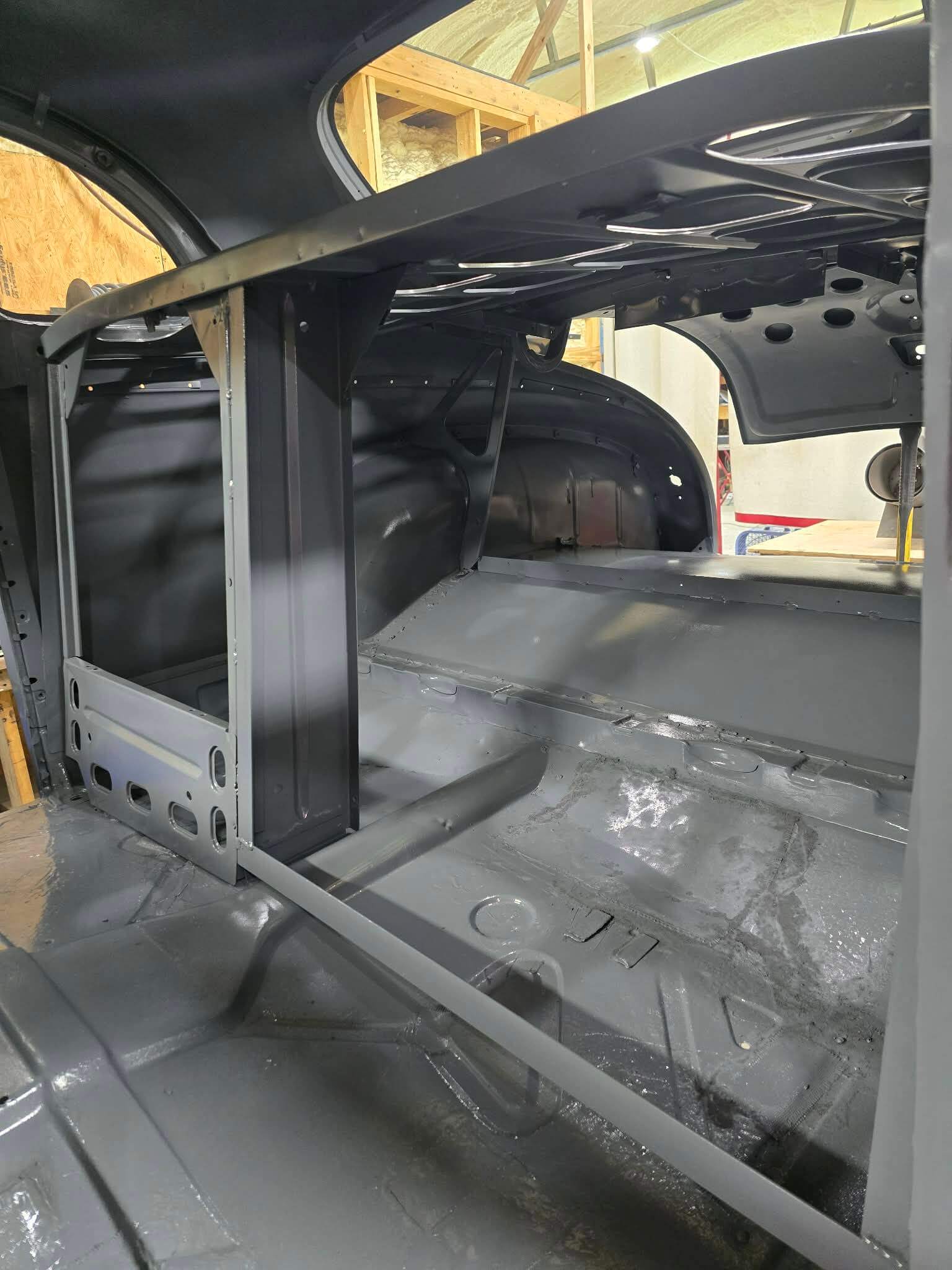 Tamco Paint HP661 Grey DTA Epoxy Kit in 1940 Plymouth Coupe