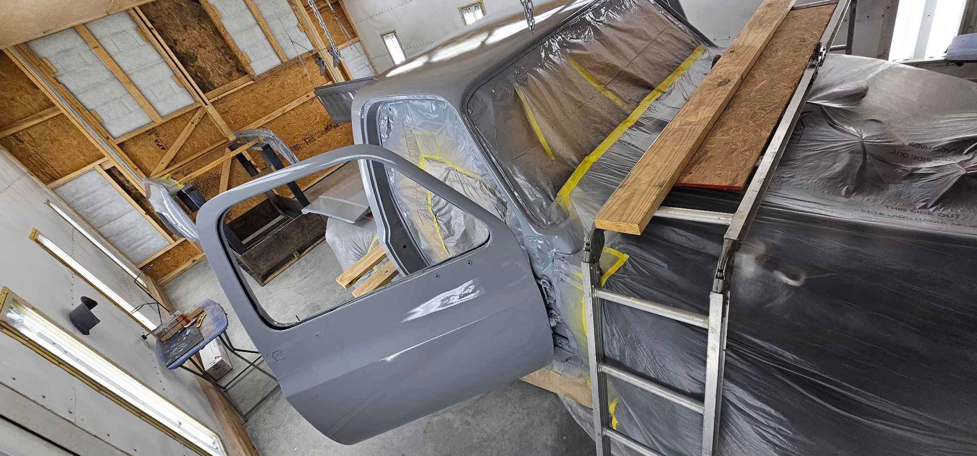 Tamco Paint HP661 Grey DTA Epoxy in 1986 GMC C10