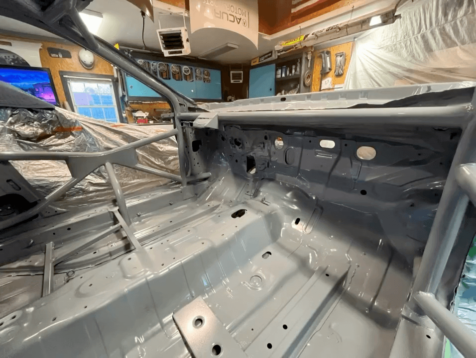 Tamco Paint HP661 Grey DTA Epoxy on Acura TSX