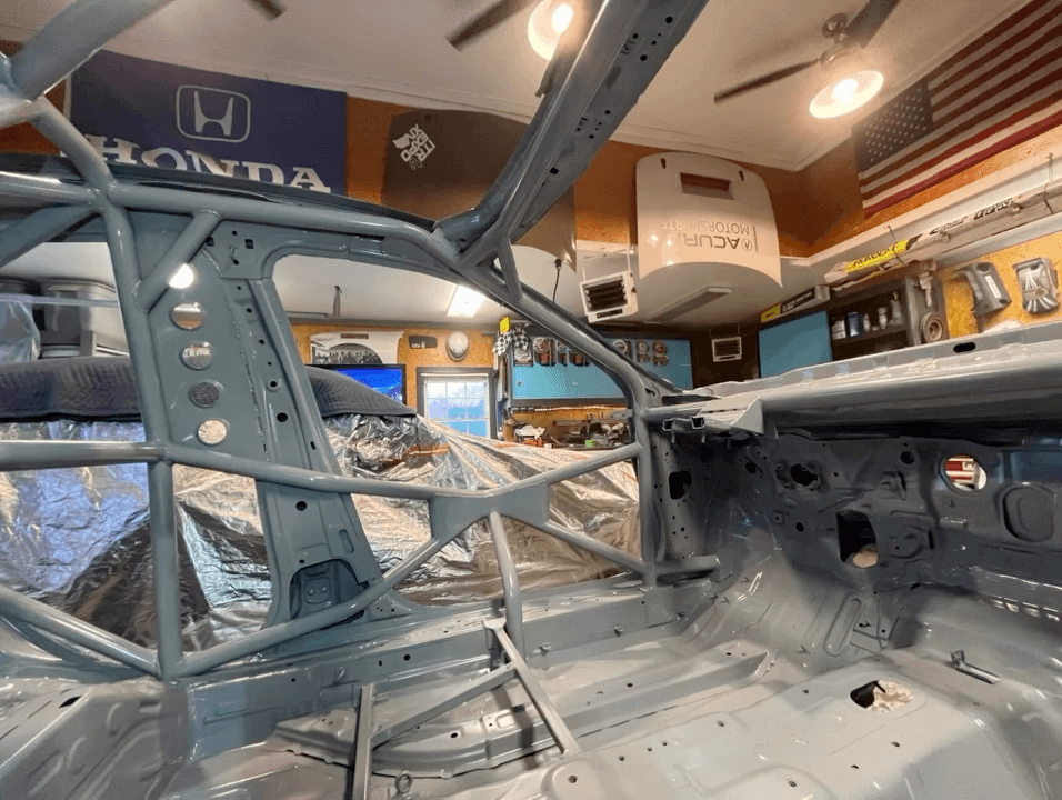 Tamco Paint HP661 Grey DTA Epoxy on Acura TSX