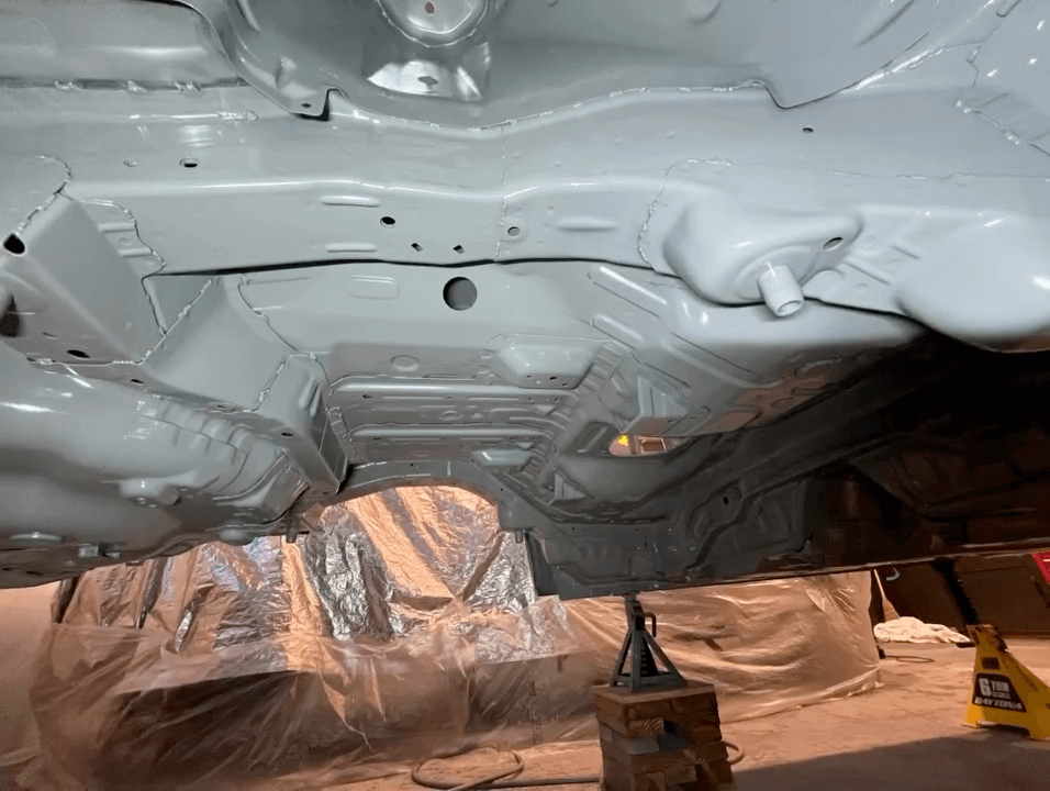 Tamco Paint HP661 Grey DTA Epoxy on Acura TSX