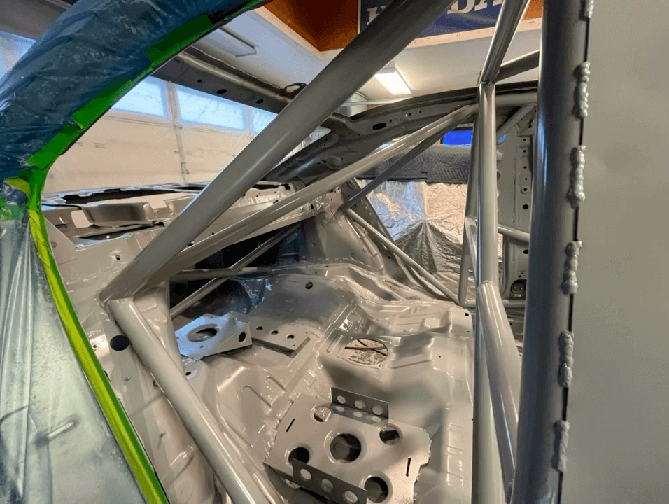 Tamco Paint HP661 Grey DTA Epoxy on Acura TSX