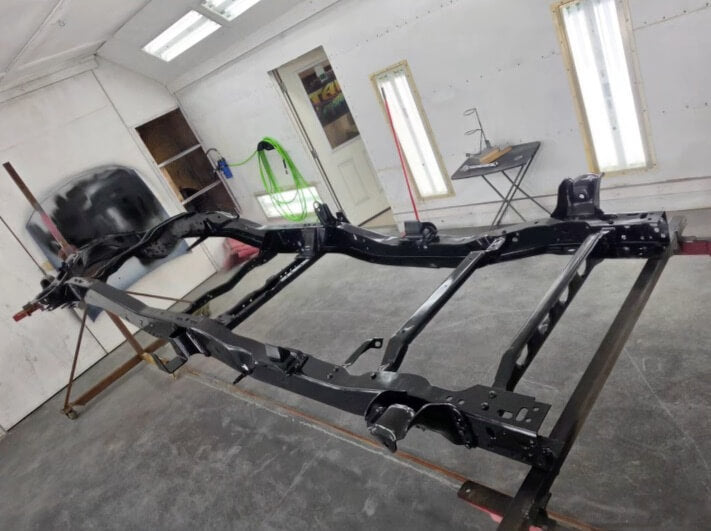 Tamco Paint HP662 Black DTA Epoxy Kit on C10 Frame