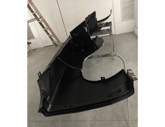 Tamco Paint HP662 Black DTA Epoxy on Fenders