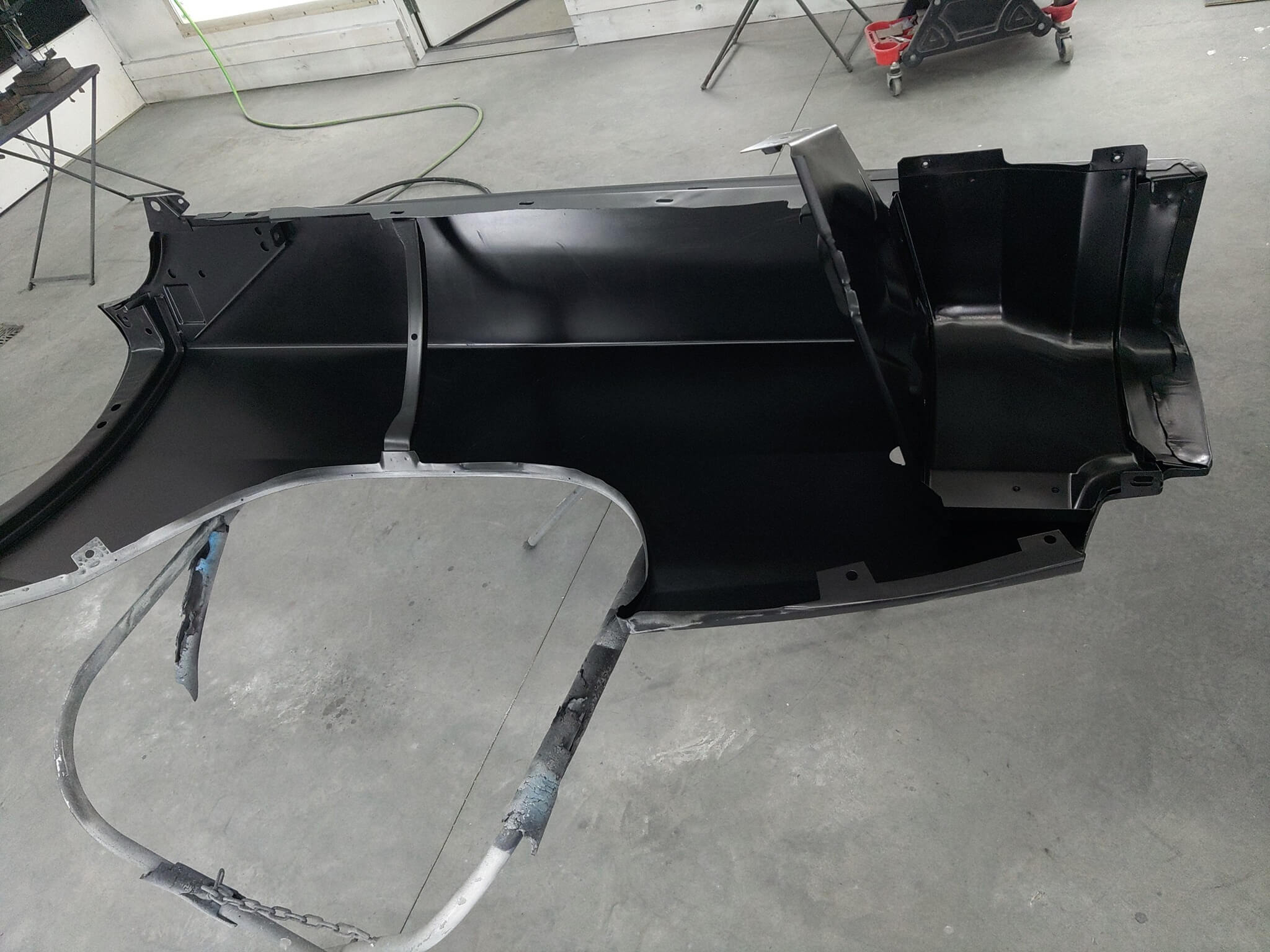 Tamco Paint HP662 Black DTA Epoxy on Fenders