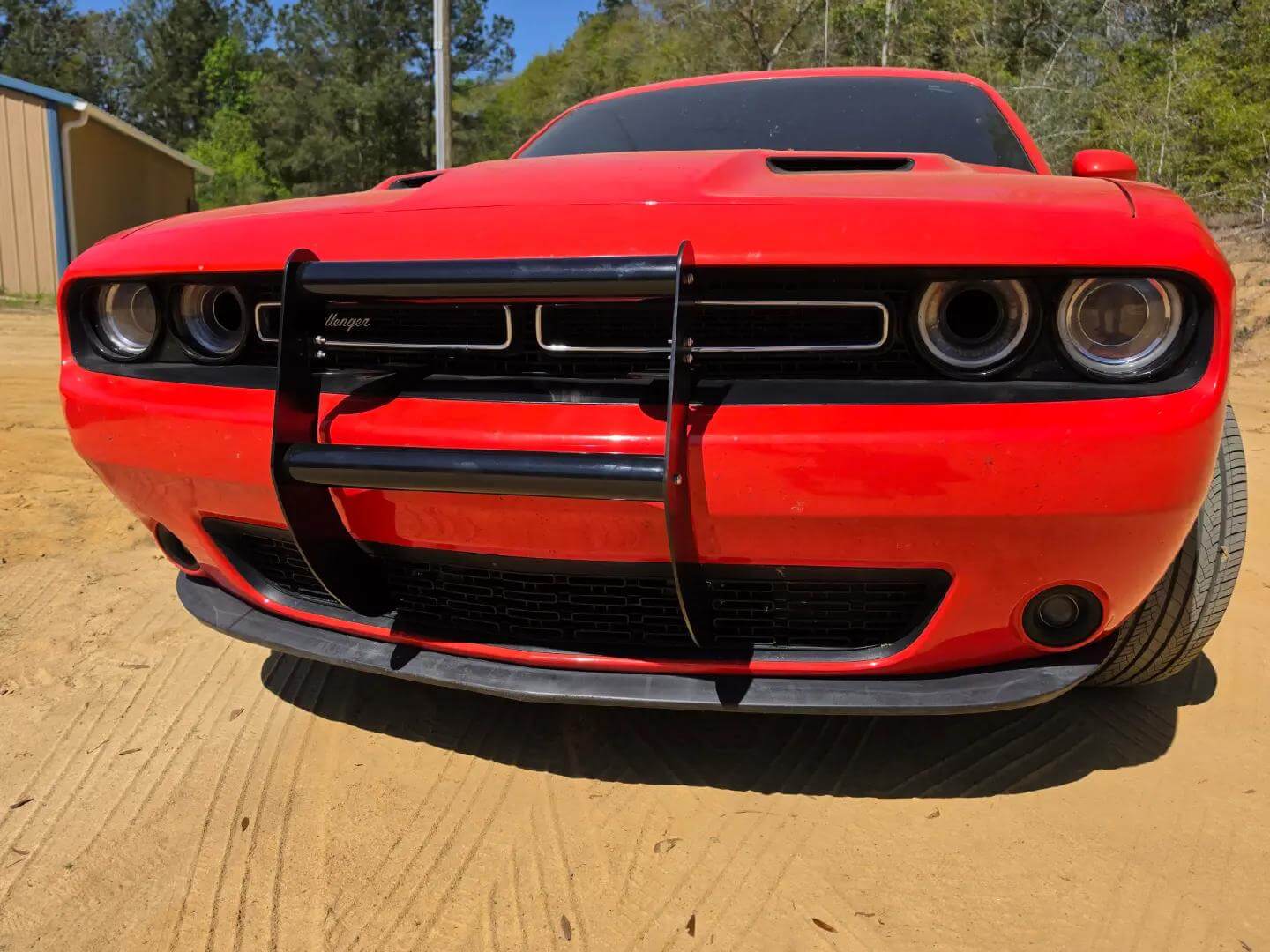 Tamco Paint HP662 Black DTA Epoxy on Challenger 15-23 Crash Bar