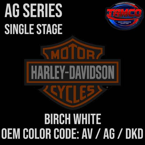 HARLEY-DAVIDSON BIRCH WHITE 