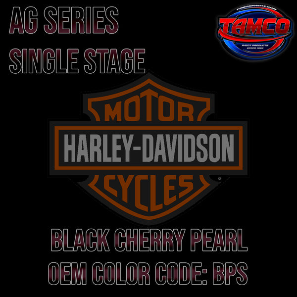 Harley Davidson Black Cherry Pearl | BPS | 2005-2008 | OEM AG Series Single Stage