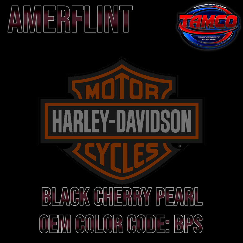 Harley Davidson Black Cherry Pearl | BPS | 2005-2008 | OEM Amerflint II Series Single Stage