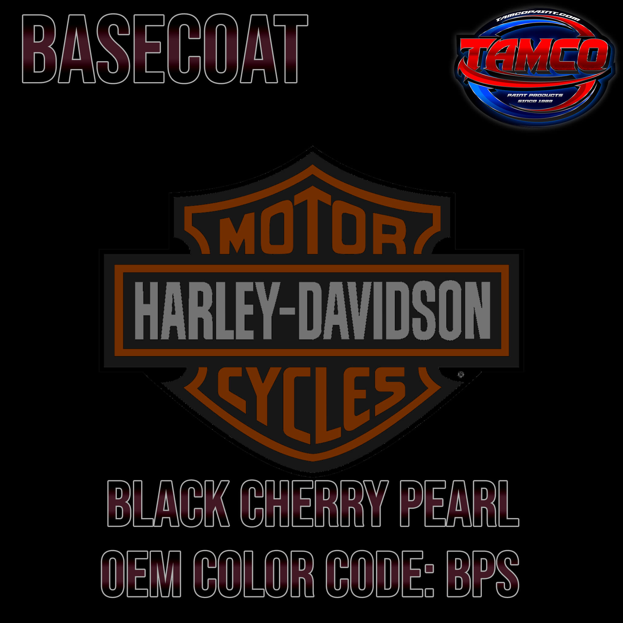 BLACK CHERRY PEARL OEM BASECOAT
