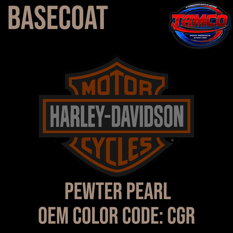 Harley Davidson Pewter Pearl | CGR | 2009 | OEM Basecoat