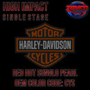 Harley Davidson Red Hot Sunglo Pearl