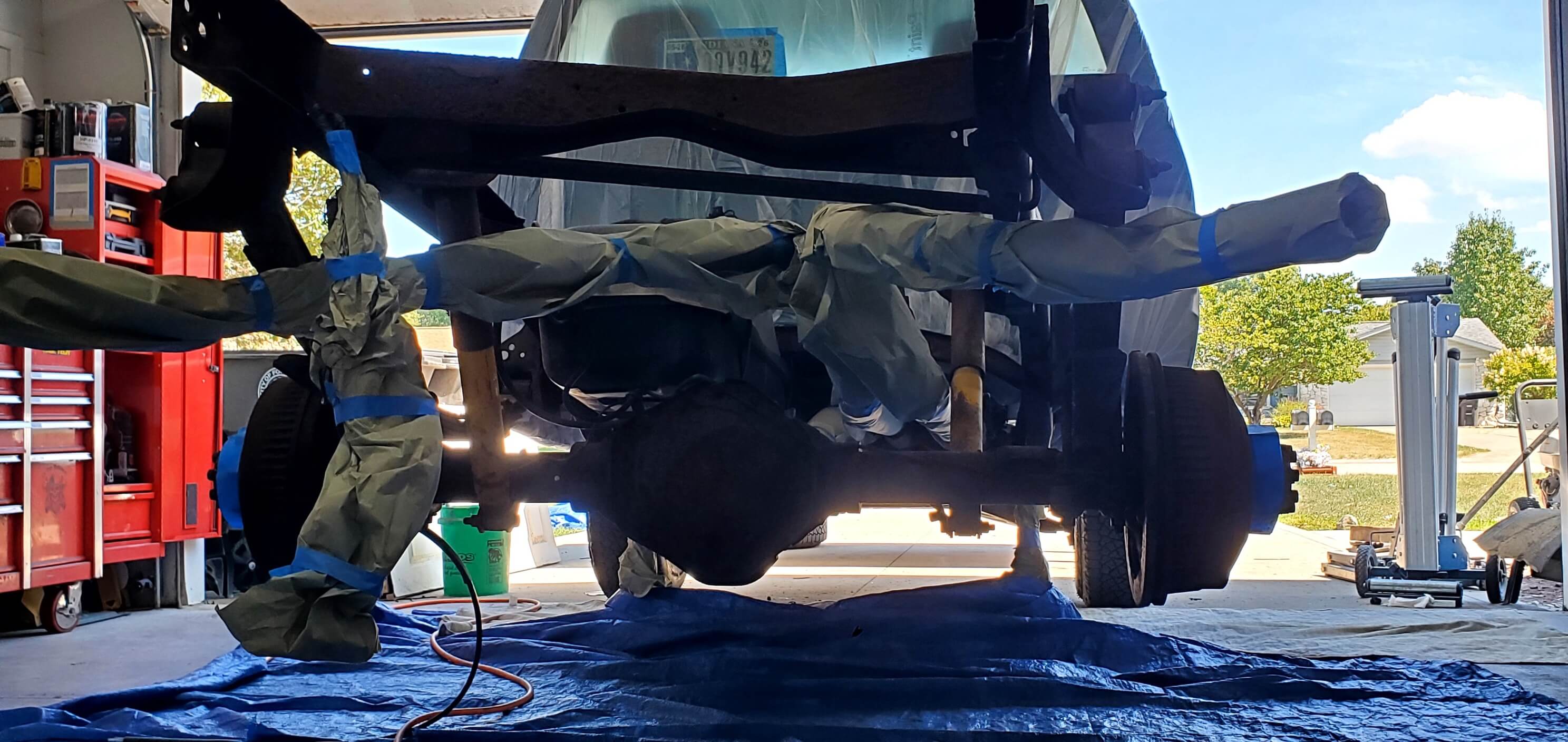Tamco Paint High Build Epoxy Primer in Chassis