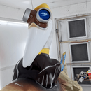 Tamco Paint HP773 White High Build Epoxy Primer on Pelican Statue