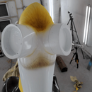 Tamco Paint HP773 White High Build Epoxy Primer on Pelican Statue