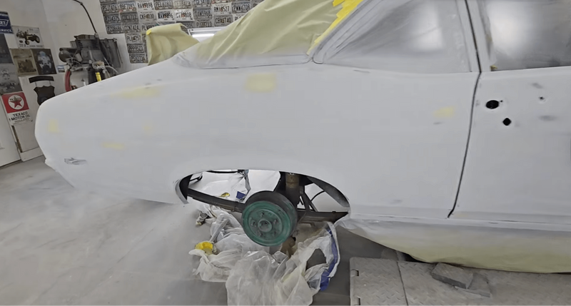 Tamco Paint High Build Epoxy Primer in 1972 Chevrolet Nova
