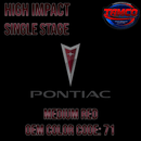 Tamco Paint Pontiac Medium Red OEM High Impact Single Stage
