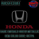 HONDA DARK EMERALD GREEN METALLIC  OEM BASECOAT