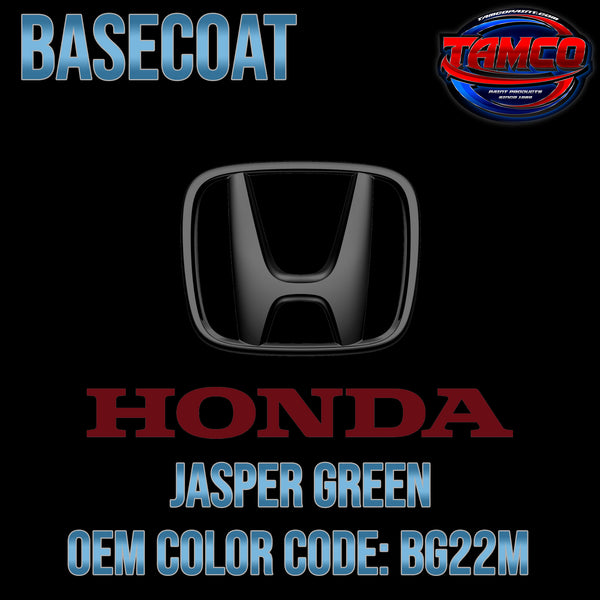 Honda Jasper Green | BG22M | 1990-1991 | OEM Basecoat
