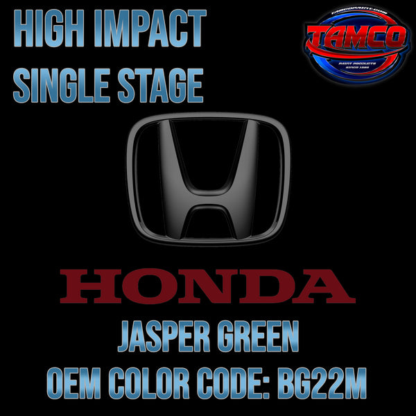 Honda Jasper Green | BG22M | 1990-1991 | OEM High Impact Series Single Stage