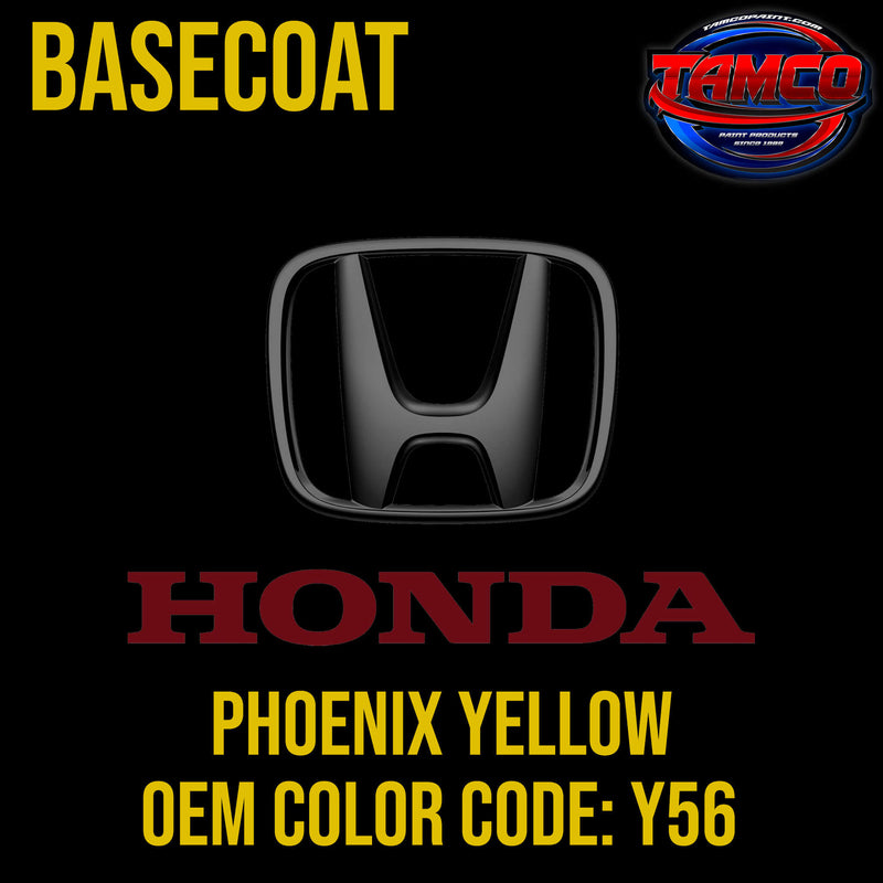 HONDA PHOENIX YELLOW OEM BASECOAT