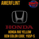 Honda Rio Yellow OEM Amerflint II Singlestage