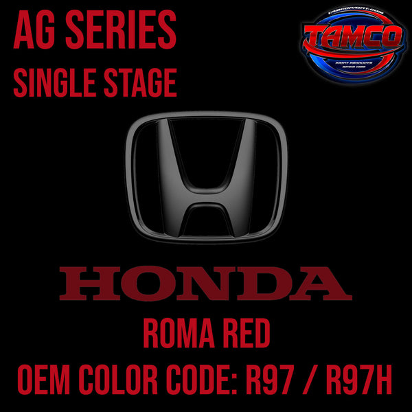 Honda Roma Red | R97 / R97H | 1996-2000 | OEM AG Series Single Stage