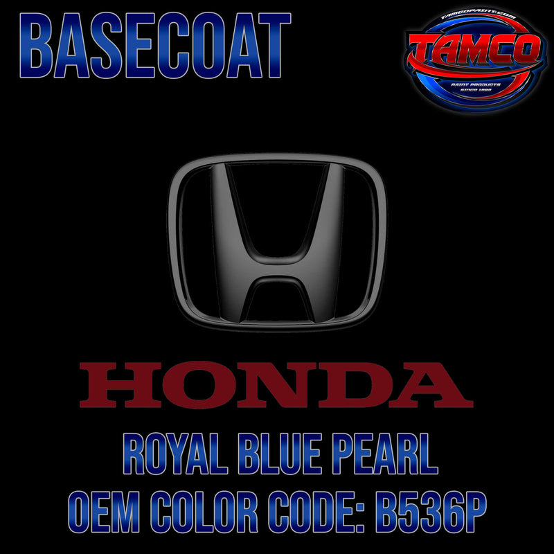 HONDA ROYAL BLUE PEARL OEM BASECOAT