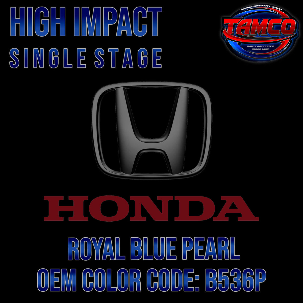 Honda Royal Blue Pearl | B536P | 2006-2012 | OEM High Impact Single St