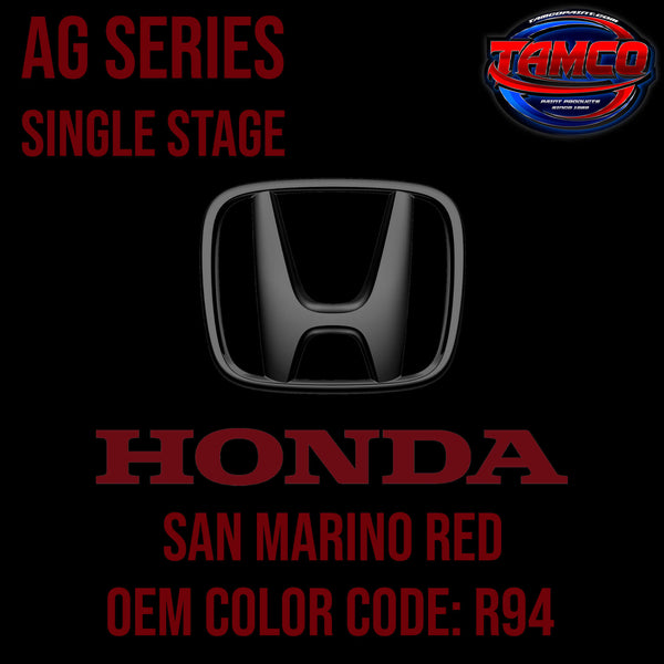 Honda San Marino Red