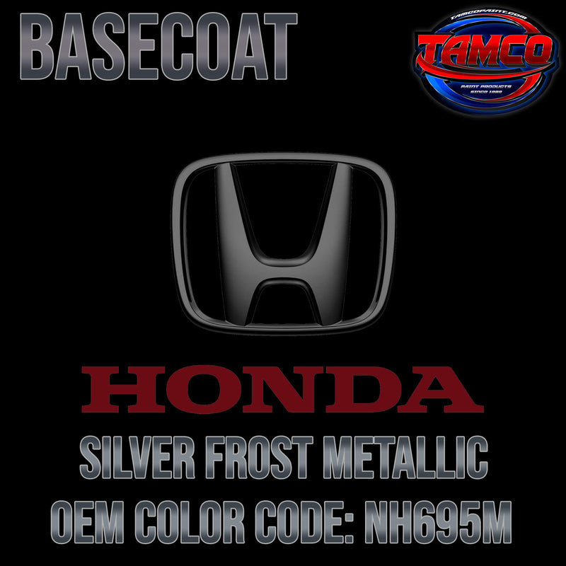 HONDA SILVER FROST METALLIC OEM BASECOAT