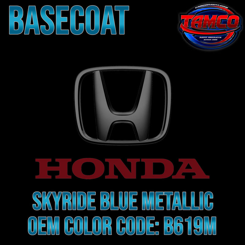 HONDA SKYRIDE BLUE METALLIC OEM BASECOAT