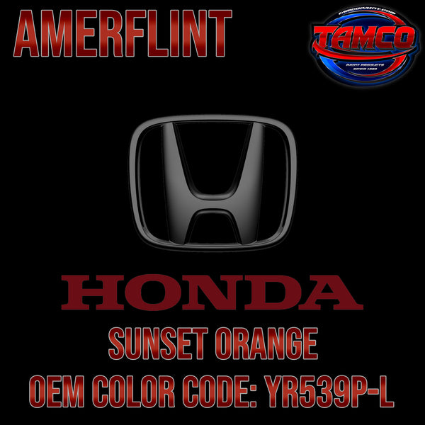 Honda Sunset Orange | YR539P-L | 2003-2005 | OEM Amerflint II Series Single Stage