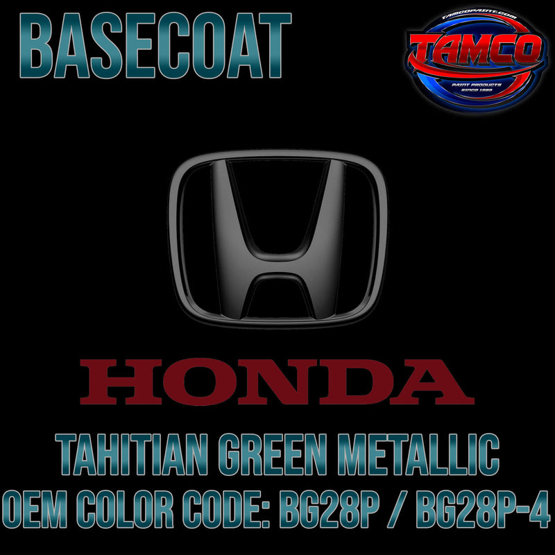 HONDA TAHITIAN GREEN METALLIC OEM BASECOAT