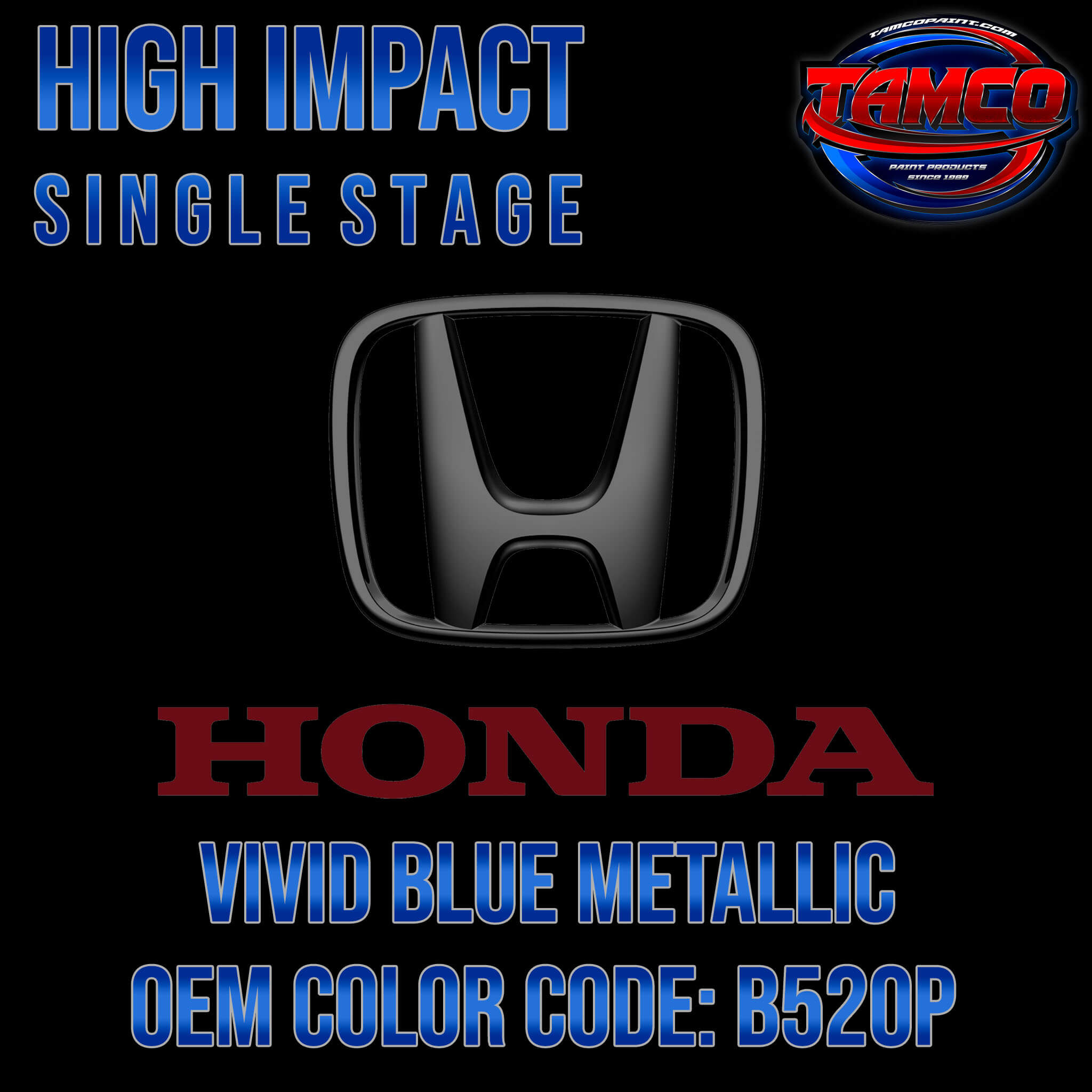 Honda Vivid Blue Metallic