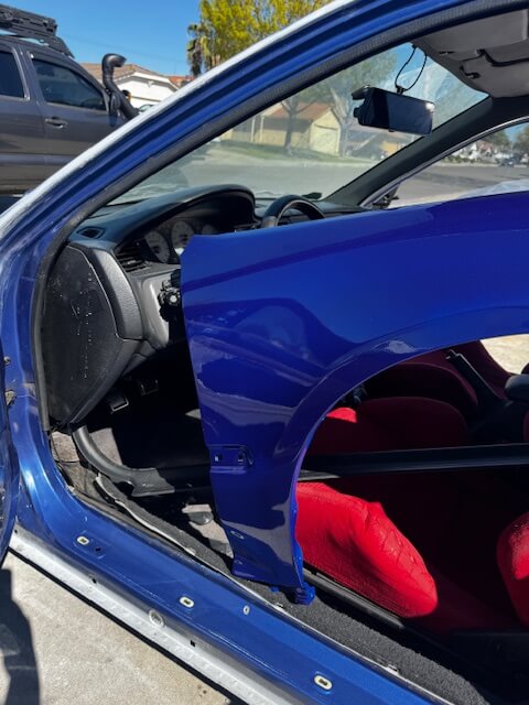 Tamco Paint Honda Captiva Blue Pearl on Honda Hatchback
