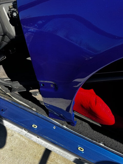 Tamco Paint Honda Captiva Blue Pearl on Honda Hatchback