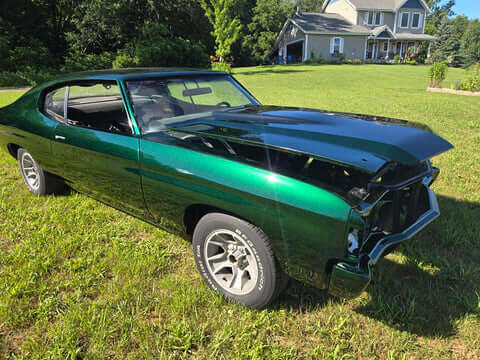 Tamco Paint Hustlin' Candy Pearl Basecoat in 1971 Chevrolet Chevelle