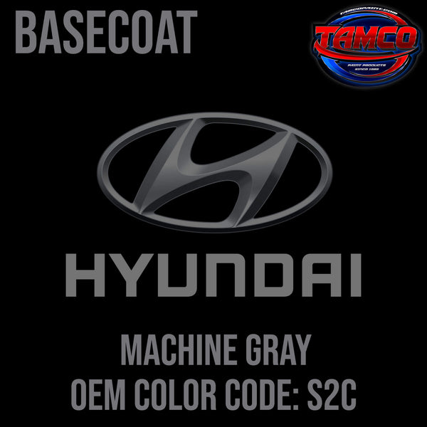 Hyundai Machine Gray | S2C | 2018-2020 | OEM Basecoat