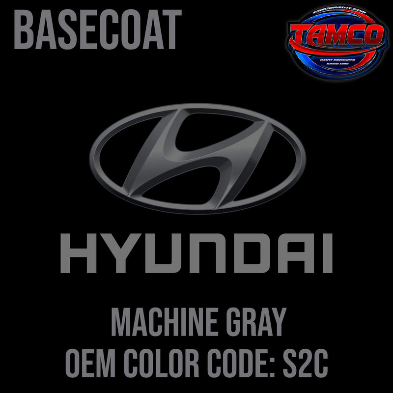 Hyundai Machine Gray | S2C | 2018-2020 | OEM Basecoat