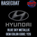 HONDA BLUE SKY METALLIC OEM BASECOAT