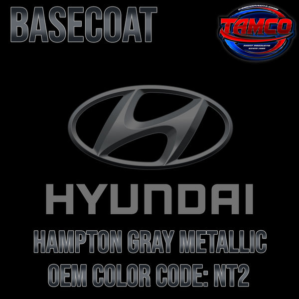 Hyundai Hampton Gray Metallic | NT2 | 2020-2023 | OEM Basecoat