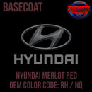 Merlot Red OEM Basecoat