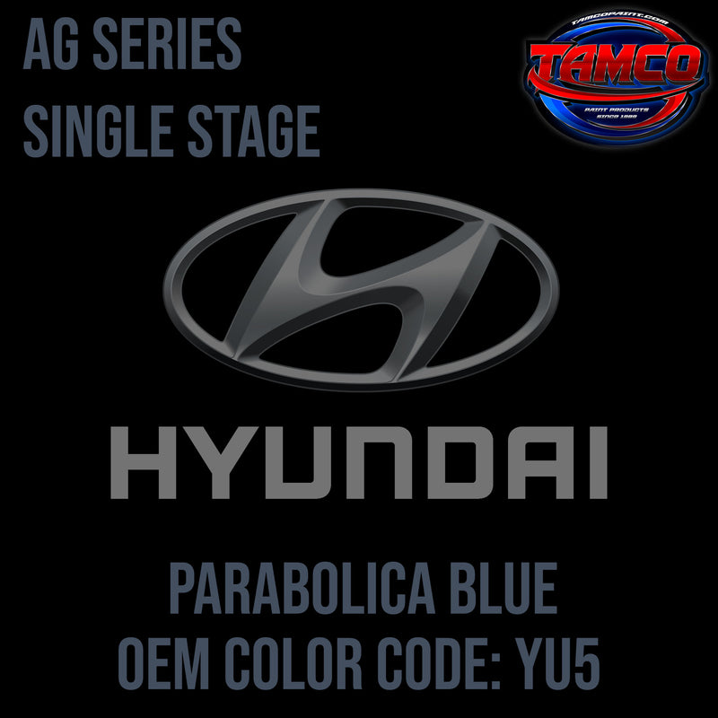 Hyundai Parabolica Blue | YU5 | 2013 | OEM AG Series Single Stage