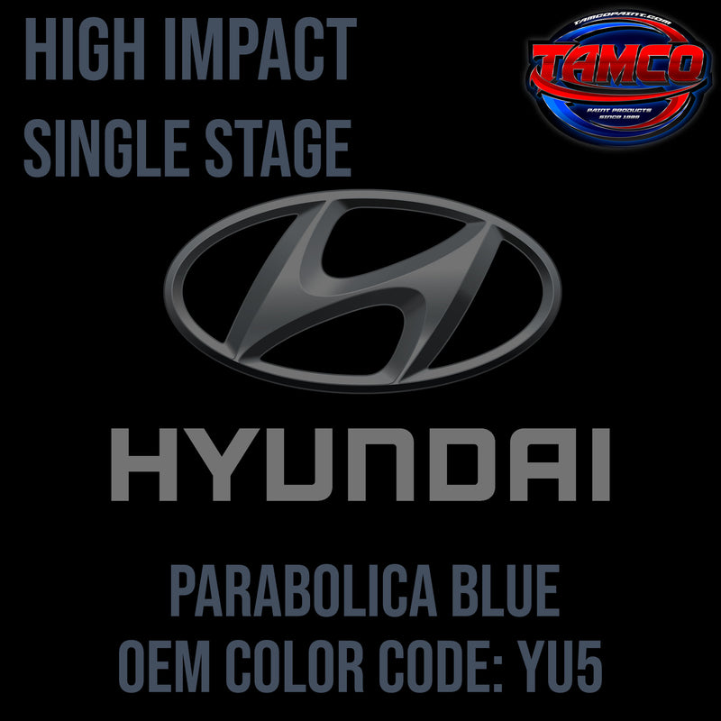 Hyundai Parabolica Blue | YU5 | 2013 | OEM High Impact Series Single Stage