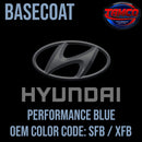 Performance Blue OEM Basecoat