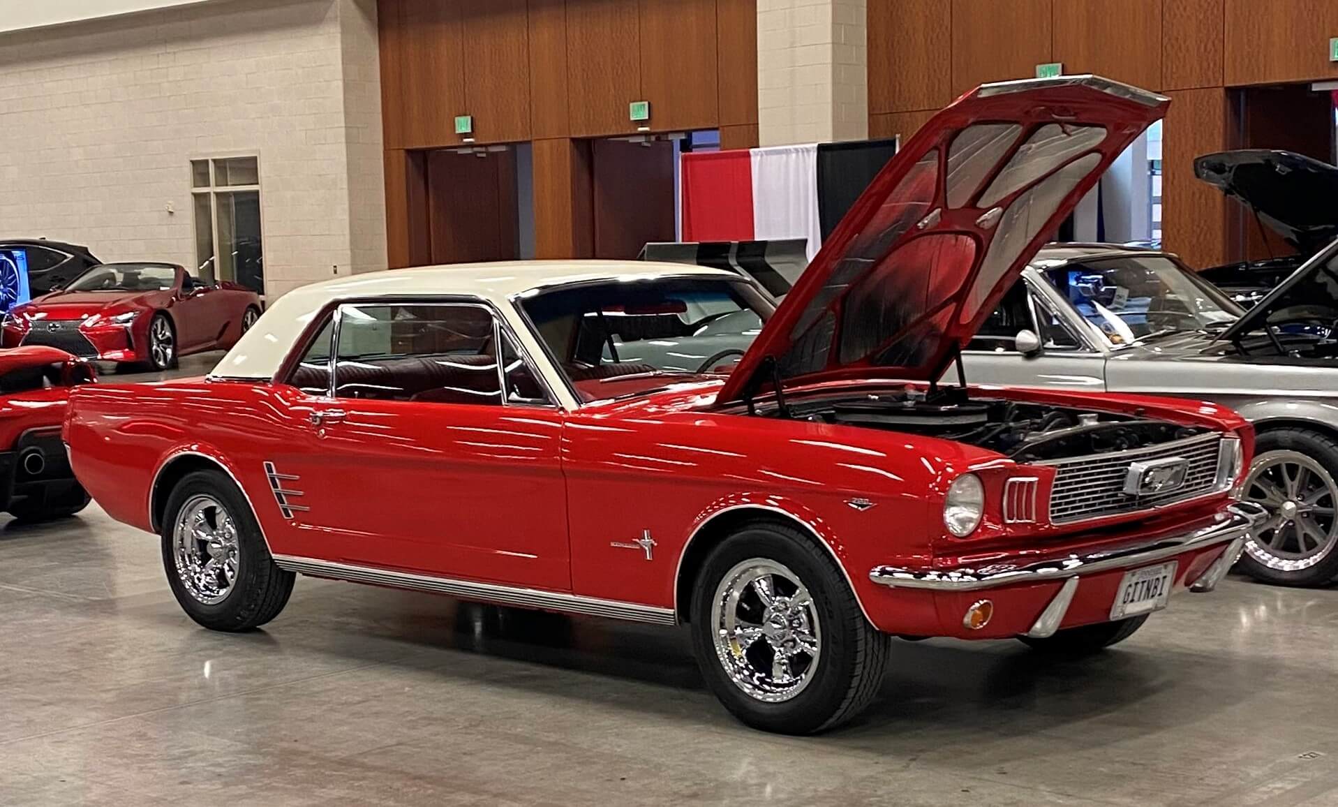 Race Red Ford Mustang